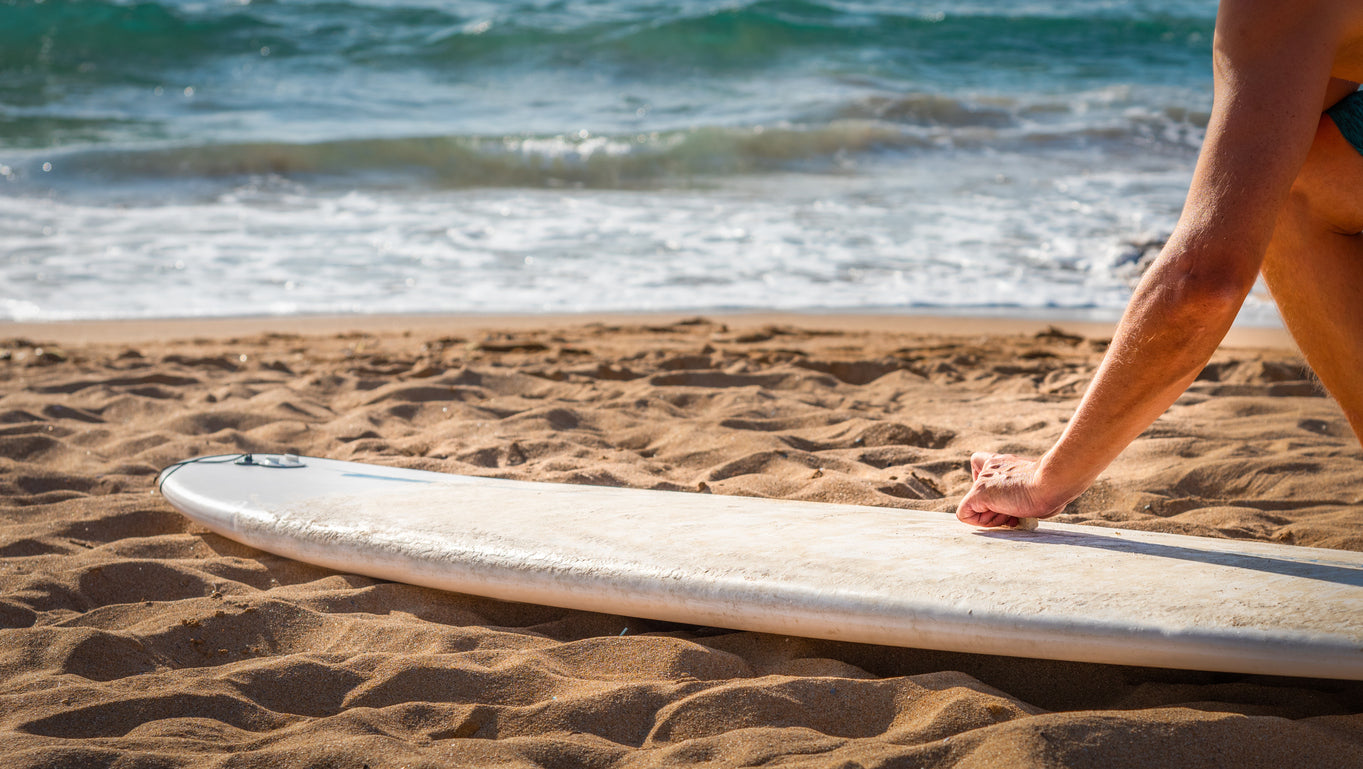 Is surf wax really part of the fun of surfing?