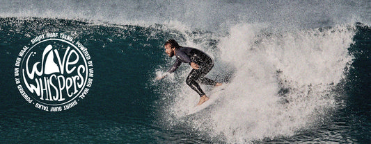 Wave whispers - Rodrigo Campos, the first tester of Van der Waal surf grips